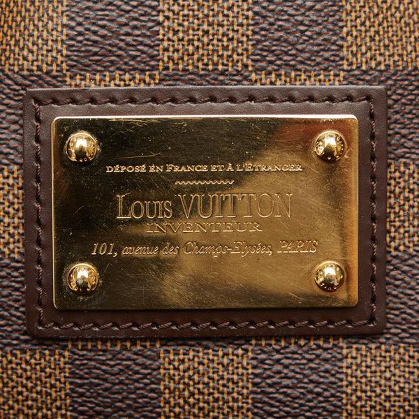 ルイ ヴィトン ダミエ ハムステッドPM トートバッグ ハンドバッグ N51205 ブラウン PVC レザー レディース LOUIS VUITTON 【中古】