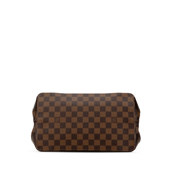 ルイ ヴィトン ダミエ ハムステッドPM トートバッグ ハンドバッグ N51205 エベヌ ブラウン PVC レザー レディース LOUIS VUITTON 【中古】