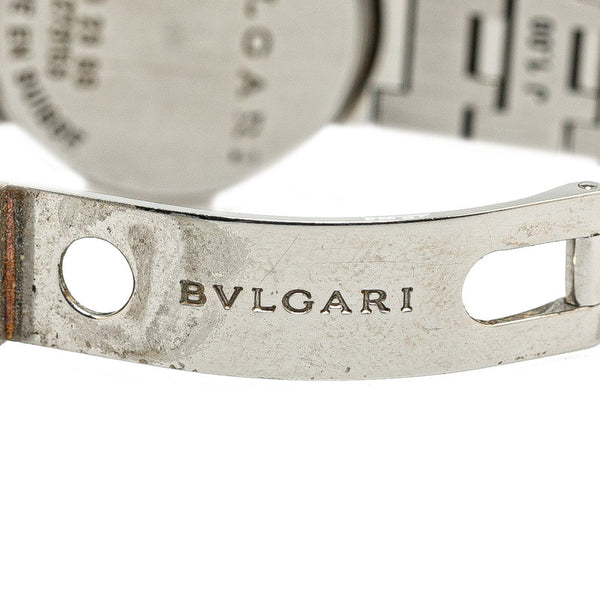 ブルガリ ブルガリブルガリ 腕時計 BB23SS クオーツ ブラック文字盤 ステンレススチール レディース BVLGARI 【中古】