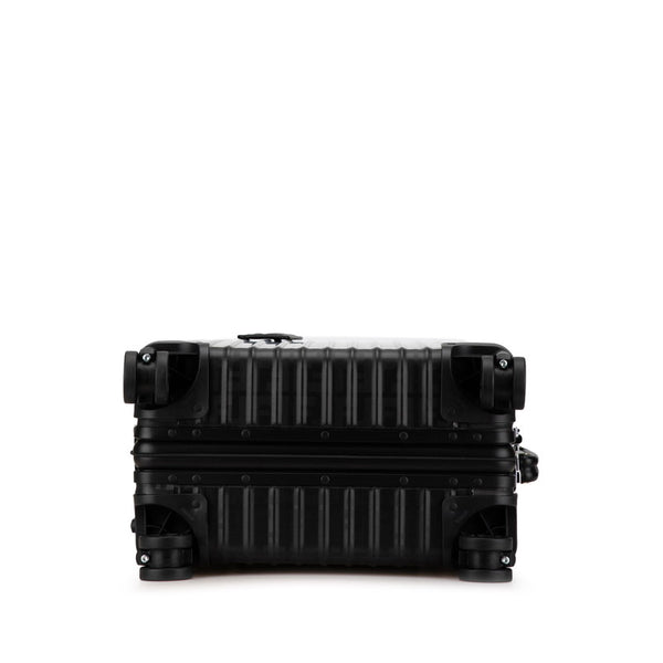 フェンディ × RIMOWA リモア ズッカ クラシック キャビンS キャリーバッグ スーツケース ブラック アルミ レザー レディース FENDI 【中古】