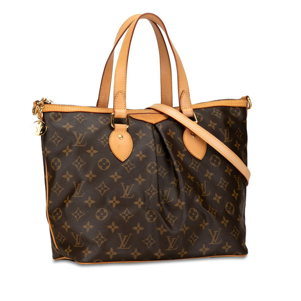 ルイ ヴィトン モノグラム パレルモPM ショルダーバッグ ハンドバッグ 2WAY M40145 ブラウン PVC レザー レディース LOUIS VUITTON 【中古】