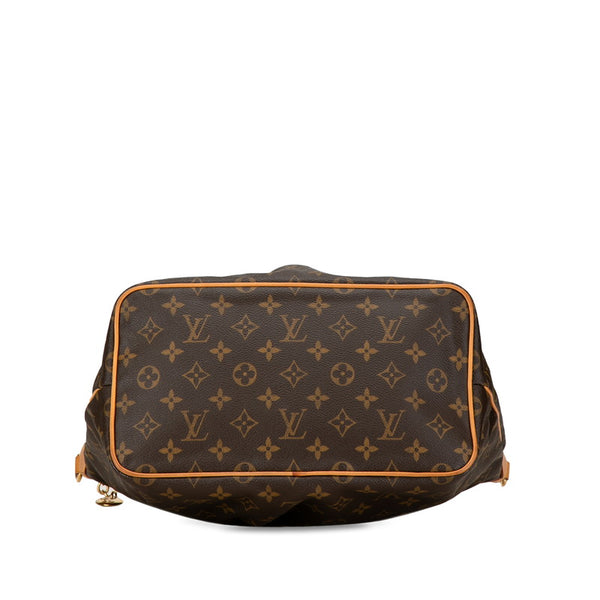 ルイ ヴィトン モノグラム パレルモPM ショルダーバッグ ハンドバッグ 2WAY M40145 ブラウン PVC レザー レディース LOUIS VUITTON 【中古】