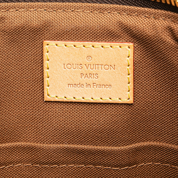 ルイ ヴィトン モノグラム パレルモPM ショルダーバッグ ハンドバッグ 2WAY M40145 ブラウン PVC レザー レディース LOUIS VUITTON 【中古】