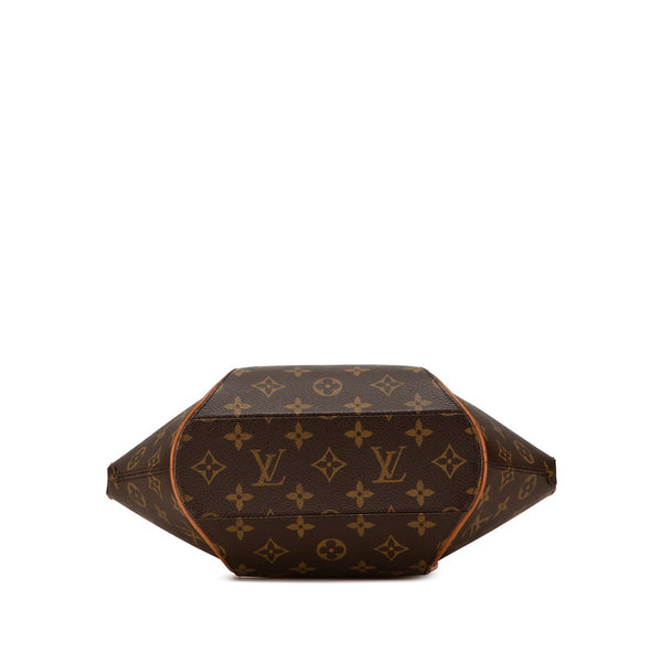 ルイ ヴィトン モノグラム エリプスPM ハンドバッグ M51127 ブラウン PVC レザー レディース LOUIS VUITTON 【中古】