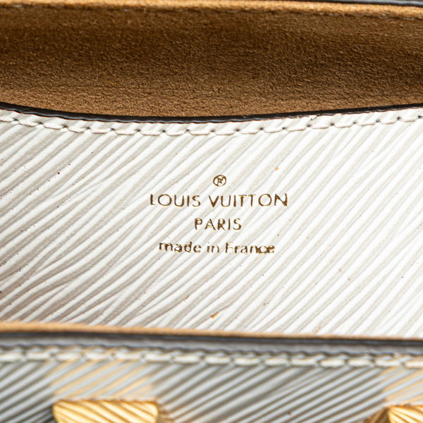 ルイ ヴィトン エピ ツイストPM 斜め掛け チェーン ショルダーバッグ M59886 ホワイト レザー レディース LOUIS VUITTON 【中古】