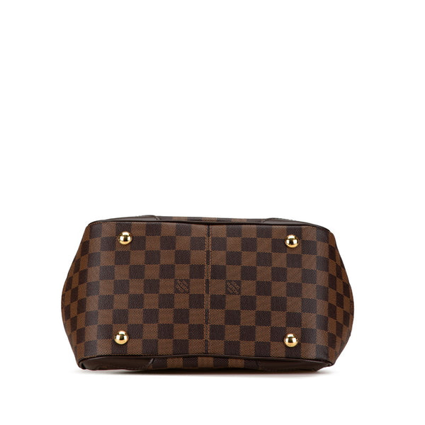 ルイ ヴィトン ダミエ ヴェローナPM ショルダーバッグ ハンドバッグ N41117 ブラウン PVC レザー レディース LOUIS VUITTON 【中古】