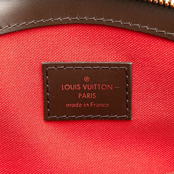 ルイ ヴィトン ダミエ ヴェローナPM ショルダーバッグ ハンドバッグ N41117 ブラウン PVC レザー レディース LOUIS VUITTON 【中古】