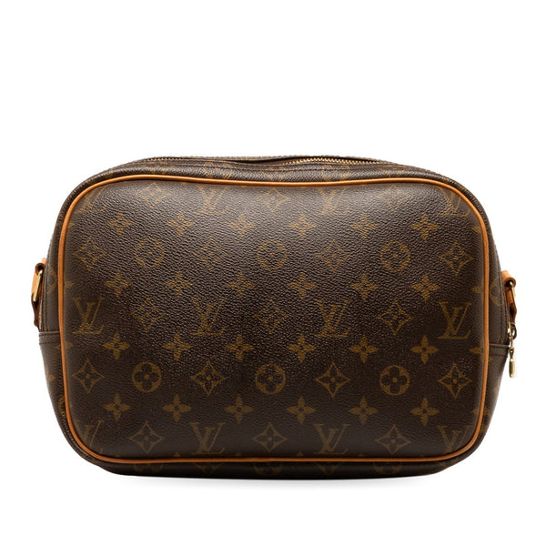 ルイ ヴィトン モノグラム リポーターPM 斜め掛け ショルダーバッグ M45254 ブラウン PVC レザー レディース LOUIS VUITTON 【中古】