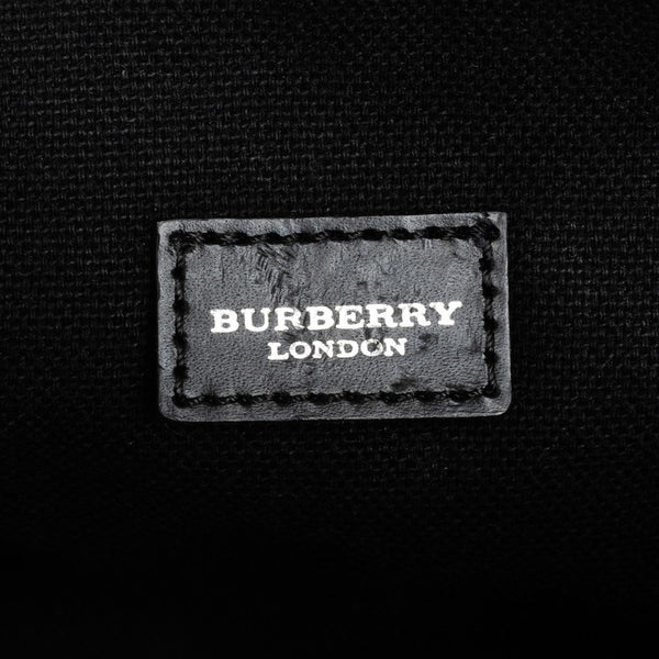 バーバリー ノバチェック 化粧ポーチ ベージュ PVC レディース BURBERRY 【中古】