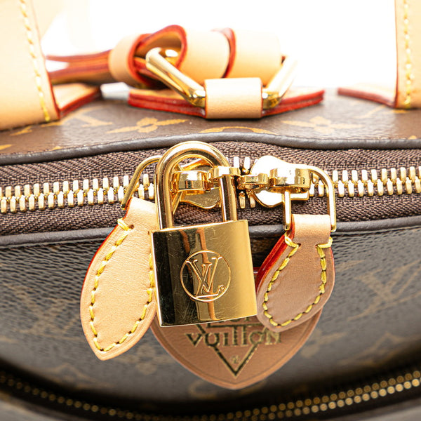 ルイ ヴィトン モノグラム ムーンバックパックPM リュック・デイパック M44944 ブラウン PVC レザー レディース LOUIS VUITTON 【中古】
