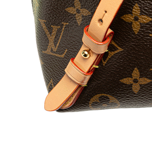 ルイ ヴィトン モノグラム ムーンバックパックPM リュック・デイパック M44944 ブラウン PVC レザー レディース LOUIS VUITTON 【中古】