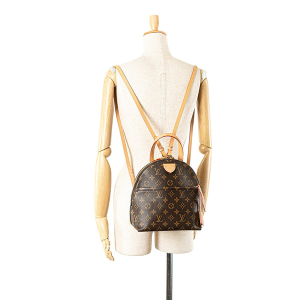 ルイ ヴィトン モノグラム ムーンバックパックPM リュック・デイパック M44944 ブラウン PVC レザー レディース LOUIS VUITTON 【中古】