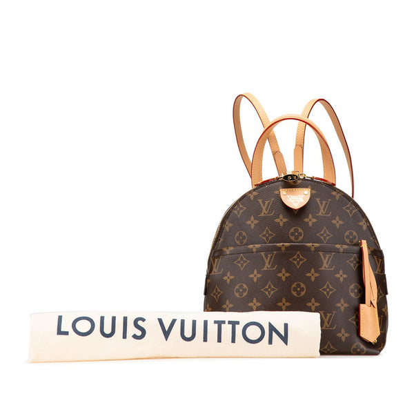 ルイ ヴィトン モノグラム ムーンバックパックPM リュック・デイパック M44944 ブラウン PVC レザー レディース LOUIS VUITTON 【中古】