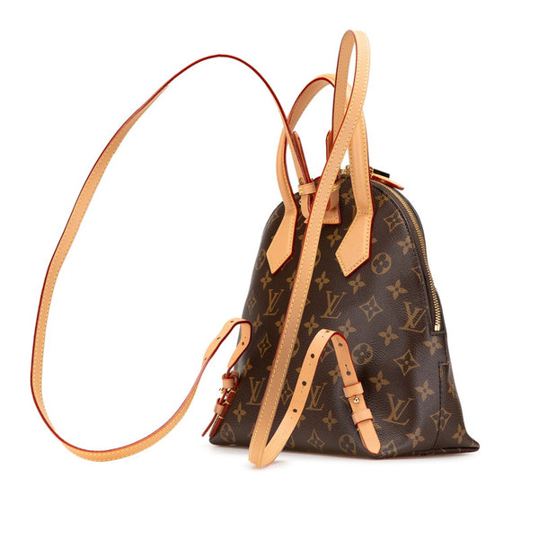 ルイ ヴィトン モノグラム ムーンバックパックPM リュック・デイパック M44944 ブラウン PVC レザー レディース LOUIS VUITTON 【中古】