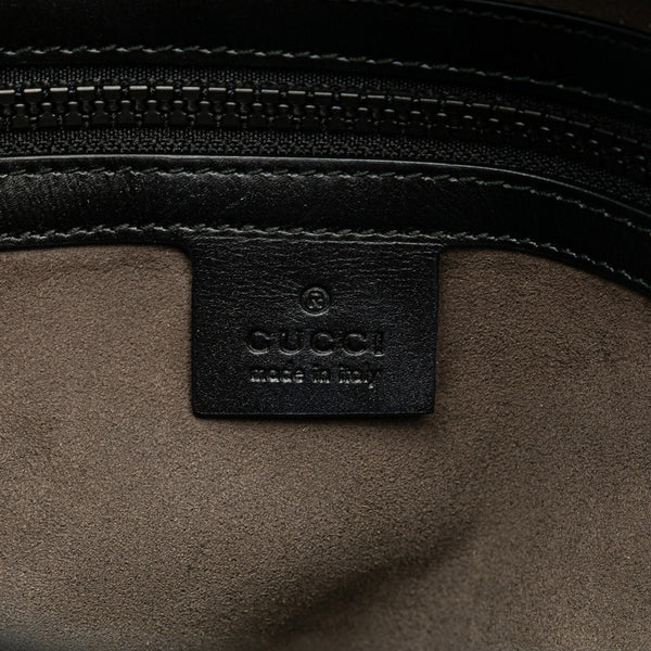 グッチ GGスプリーム リュック バックパック 429020 ベージュ ブラック PVC レザー レディース GUCCI 【中古】