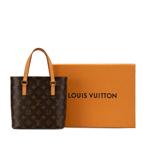 ルイ ヴィトン モノグラム ヴァヴァンPM  ハンドバッグ M51172 ブラウン PVC レザー レディース LOUIS VUITTON 【中古】