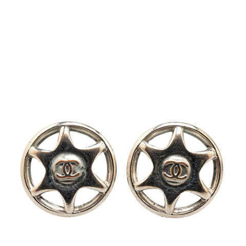 シャネル ココマーク イヤリング シルバー メタル レディース CHANEL 【中古】