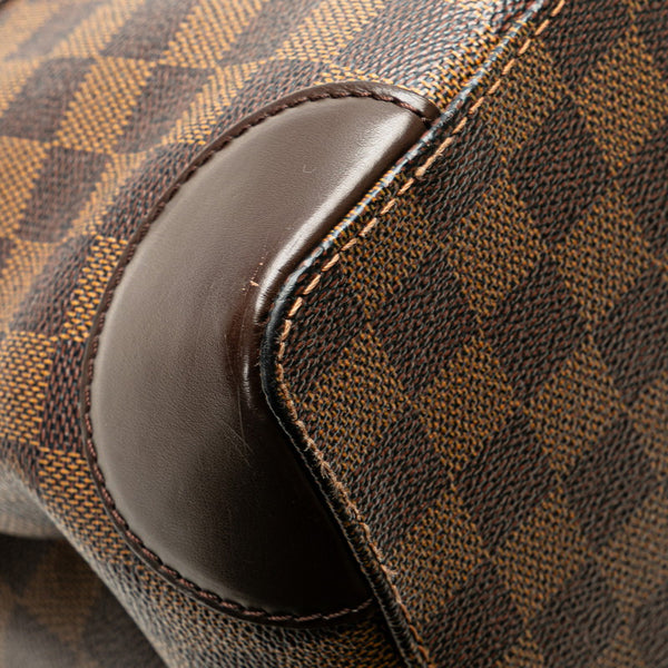 ルイ ヴィトン ダミエ ハムステッドPM トートバッグ ハンドバッグ N51205 エベヌ ブラウン PVC レザー レディース LOUIS VUITTON 【中古】
