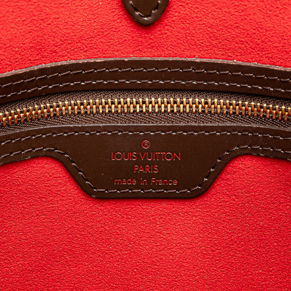 ルイ ヴィトン ダミエ ハムステッドPM トートバッグ ハンドバッグ N51205 エベヌ ブラウン PVC レザー レディース LOUIS VUITTON 【中古】