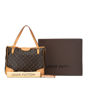 ルイ ヴィトン モノグラム エストレーラMM トートバッグ ショルダーバッグ 2WAY M41232 ブラウン PVC レザー レディース LOUIS VUITTON 【中古】