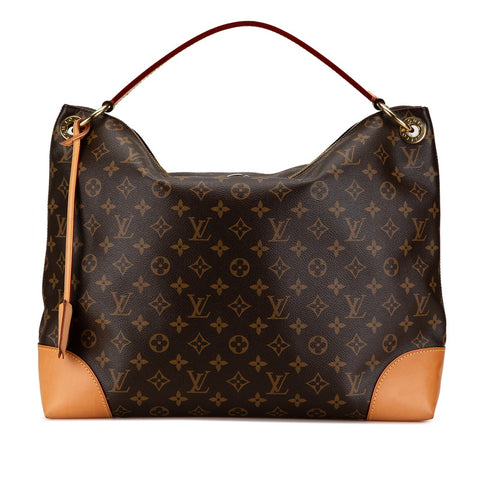 ルイ ヴィトン モノグラム ベリーMM ワンショルダーバッグ ハンドバッグ M41625 ブラウン PVC レザー レディース LOUIS VUITTON 【中古】