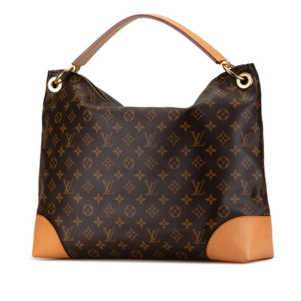 ルイ ヴィトン モノグラム ベリーMM ワンショルダーバッグ ハンドバッグ M41625 ブラウン PVC レザー レディース LOUIS VUITTON 【中古】