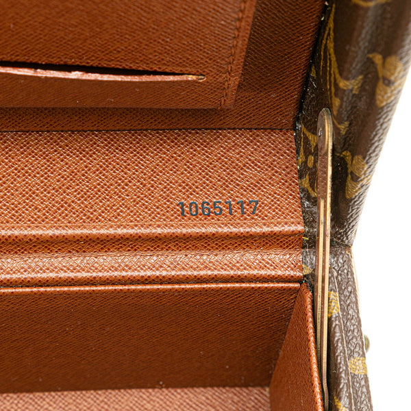 ルイ ヴィトン モノグラム プレジデント クラソール アタッシュケース トランク M53012 ブラウン PVC レザー メンズ LOUIS VUITTON 【中古】