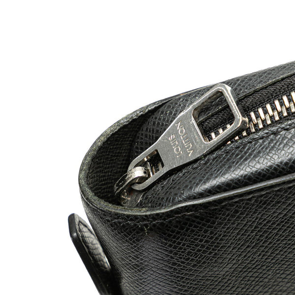 ルイ ヴィトン タイガ ジッピーXL 長財布 M44275 ブラック レザー メンズ LOUIS VUITTON 【中古】