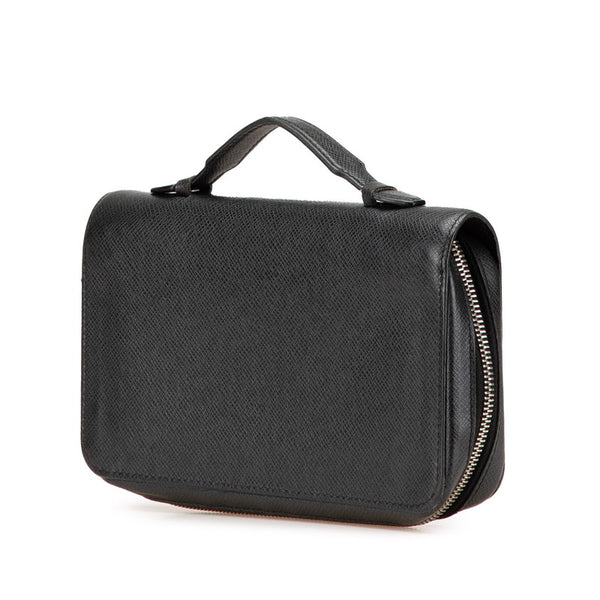 ルイ ヴィトン タイガ ジッピーXL 長財布 M44275 ブラック レザー メンズ LOUIS VUITTON 【中古】