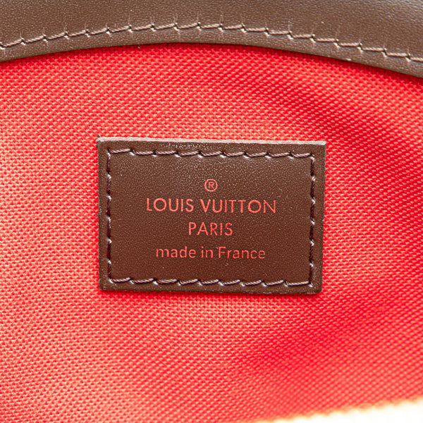 ルイ ヴィトン ダミエ ヴェローナPM ハンドバッグ N41117 ブラウン PVC レザー レディース LOUIS VUITTON 【中古】