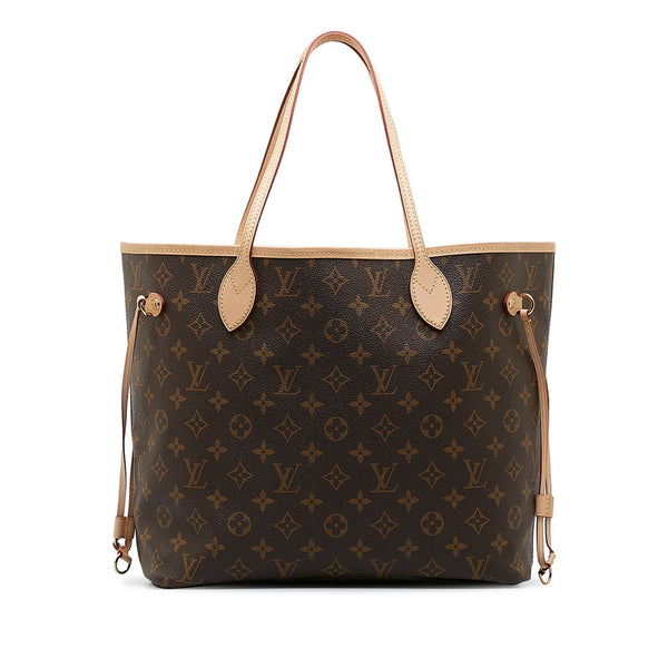 ルイ ヴィトン モノグラム ネヴァーフルMM トートバッグ M41178 ブラウン PVC レザー レディース LOUIS VUITTON 【中古】