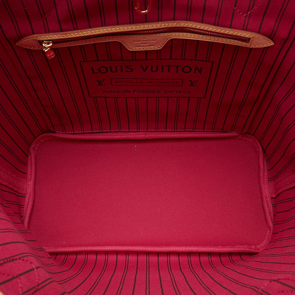 ルイ ヴィトン モノグラム ネヴァーフルMM トートバッグ M41178 ブラウン PVC レザー レディース LOUIS VUITTON 【中古】