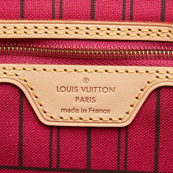 ルイ ヴィトン モノグラム ネヴァーフルMM トートバッグ M41178 ブラウン PVC レザー レディース LOUIS VUITTON 【中古】