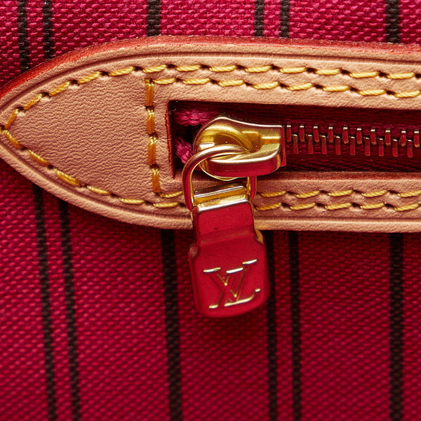 ルイ ヴィトン モノグラム ネヴァーフルMM トートバッグ M41178 ブラウン PVC レザー レディース LOUIS VUITTON 【中古】