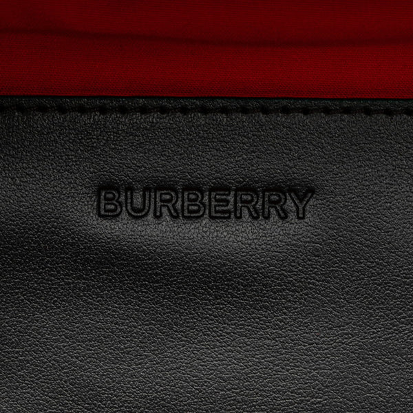 バーバリー ノバチェック ボディバッグ ウエストバッグ ベージュ キャンバス レザー レディース BURBERRY 【中古】