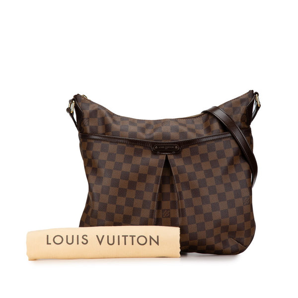 ルイ ヴィトン ダミエ ブルームズベリGM 斜め掛け ショルダーバッグ N42250 ブラウン PVC レザー レディース LOUIS VUITTON 【中古】