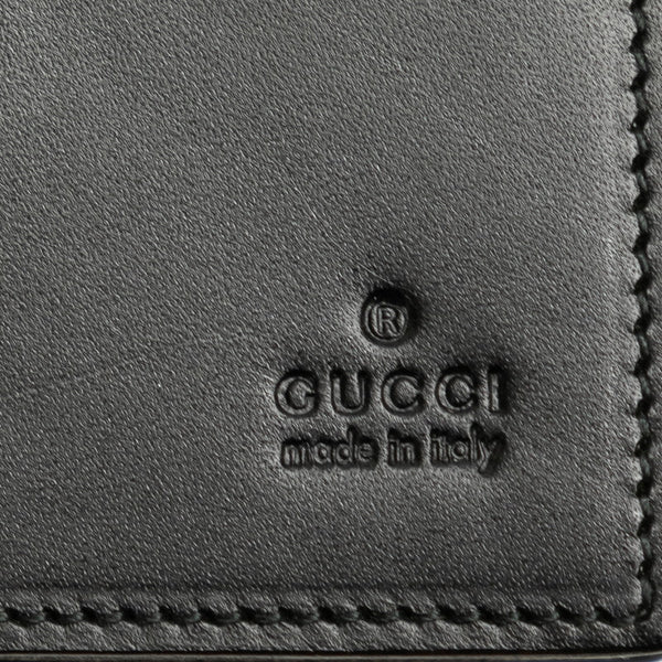 グッチ 手帳カバー 031 0416 1023 ブラック レザー レディース GUCCI 【中古】