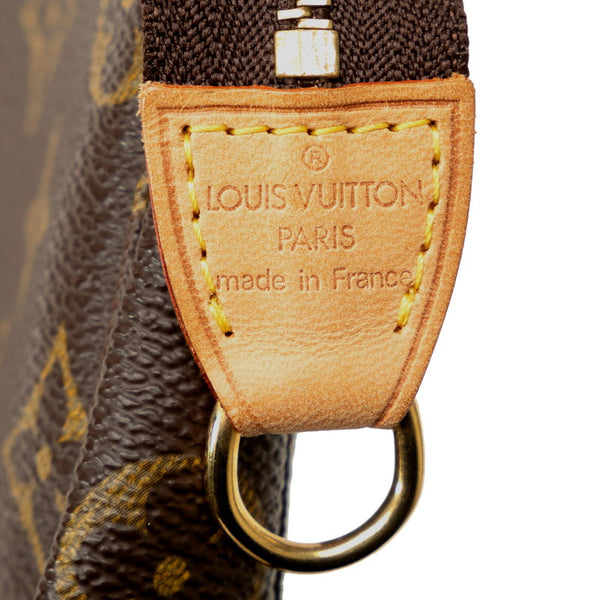 ルイ ヴィトン モノグラム プチ バケットPM トートバッグ ショルダーバッグ M42238 ブラウン PVC レザー レディース LOUIS VUITTON 【中古】