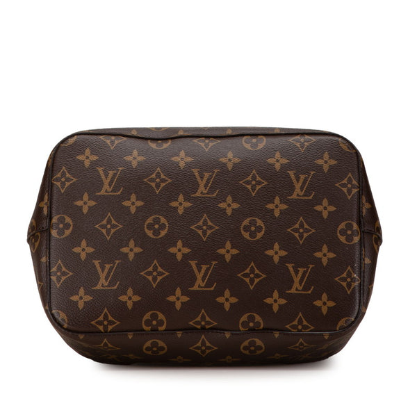 ルイ ヴィトン モノグラム ネオノエ ショルダーバッグ M44021 コクリコ レッド ブラウン PVC レザー レディース LOUIS VUITTON 【中古】