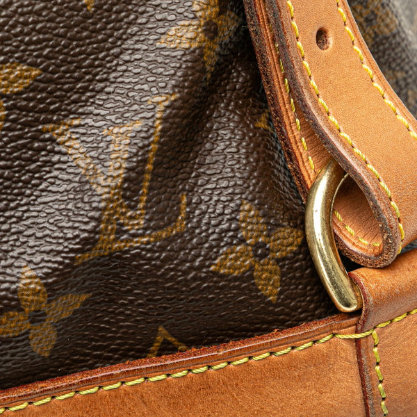 ルイ ヴィトン モノグラム モンスリGM リュック バックパック M51135 ブラウン PVC レザー レディース LOUIS VUITTON 【中古】