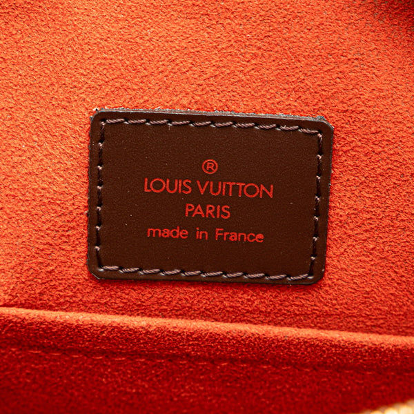 ルイ ヴィトン ダミエ イパネマGM ショルダーバッグ N51292 ブラウン PVC レザー レディース LOUIS VUITTON 【中古】