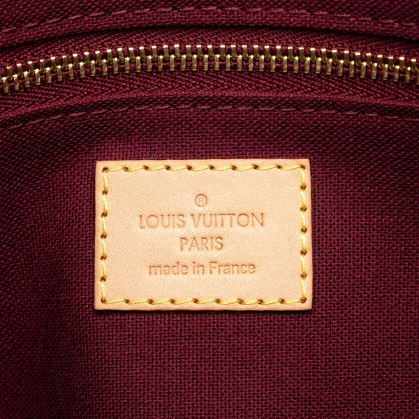 ルイ ヴィトン モノグラム ラスパイユPM トートバッグ M40608 ブラウン PVC レザー レディース LOUIS VUITTON 【中古】