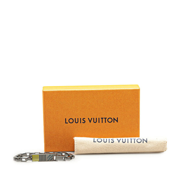 ルイ ヴィトン ダミエカラーズ ブレスレット MP2226 シルバー メタル レディース LOUIS VUITTON 【中古】