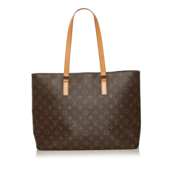 ルイ ヴィトン モノグラム ルコ ショルダーバッグ トートバッグ M51155 ブラウン PVC レザー レディース LOUIS VUITTON 【中古】