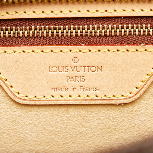 ルイ ヴィトン モノグラム ルコ ショルダーバッグ トートバッグ M51155 ブラウン PVC レザー レディース LOUIS VUITTON 【中古】