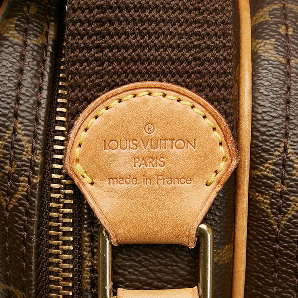 ルイ ヴィトン モノグラム リポーターPM 斜め掛け ショルダーバッグ M45254 ブラウン PVC レザー レディース LOUIS VUITTON 【中古】