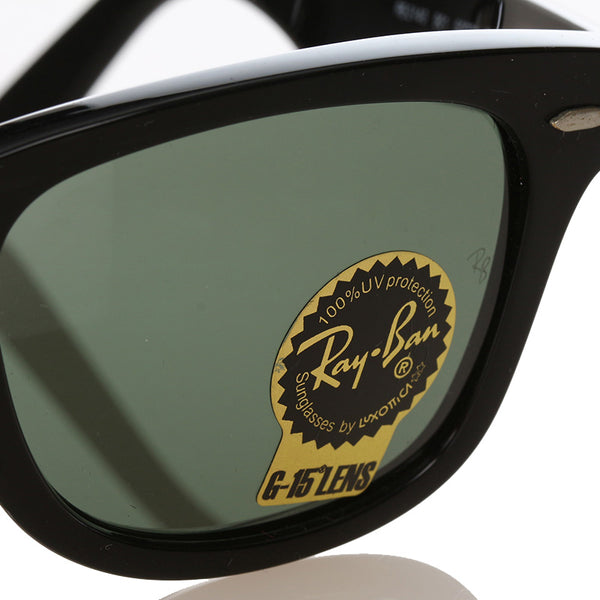 レイバン ブラック プラスチック サングラス レディース Ray-Ban 【中古】