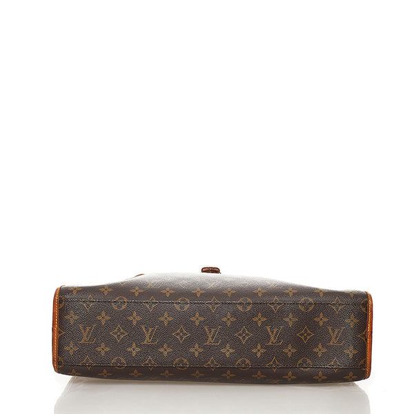 ルイ ヴィトン モノグラム リヴォリ ハンドバッグ M53380 ブラウン PVC レザー レディース LOUIS VUITTON 【中古】