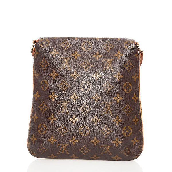 ルイ ヴィトン モノグラム ミュゼットサルサ ショルダーバッグ M51258 ブラウン PVC レザー レディース LOUIS VUITTON 【中古】