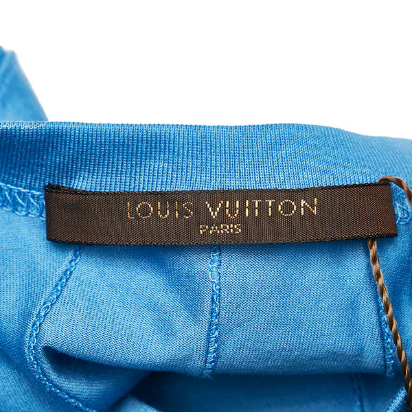 ルイ ヴィトン 半袖Ｔシャツ ブルー コットン メンズ LOUIS VUITTON 【中古】